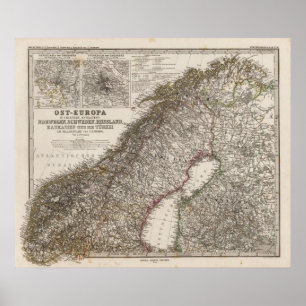 Osteuropa, Norwegen Poster