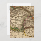 Osteuropa Postkarte (Vorne/Hinten)