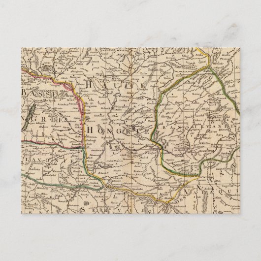 Osteuropa Postkarte (Vorderseite)