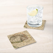 Osteuropa Rechteckiger Pappuntersetzer (Vor Ort)