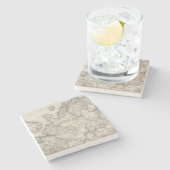 Osteuropa, Russland Steinuntersetzer (Seitenansicht)