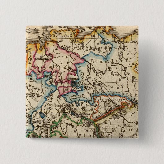 osteuropäische Karte Button (Vorderseite)