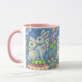 OSTFAIRE, RABBIT-TASSE Combo Pink *Anpassen Tasse (Links)