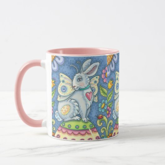 OSTFAIRE, RABBIT-TASSE Combo Pink *Anpassen Tasse (Links)