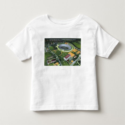 Ostfelsen-Park-Ansicht des Pardee Rosen-Gartens Kleinkind T-shirt (Vorderseite)