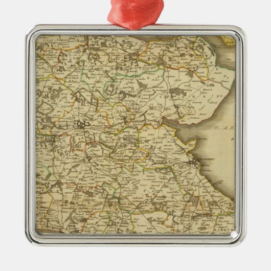 Ostfieber Silbernes Ornament (Vorne)