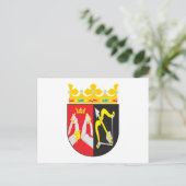 Ostfinnischer Wappen Postkarte (Stehend Vorderseite)