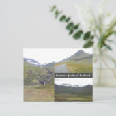 Ostfjorde Islands Postkarte (Stehend Vorderseite)