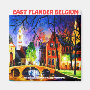 OSTFLANDER BELGIEN Magnet DURCH Moji Okubule