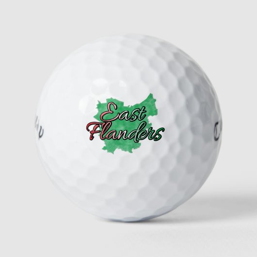 Ostflandern Golfball (Vorderseite)