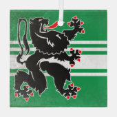 Ostflandern Ornament Aus Glas (Rückseite)