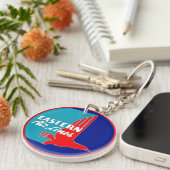 Ostfluglinien-alter Logo-Schlüsselanhänger circa Schlüsselanhänger (Vorderseite rechts)