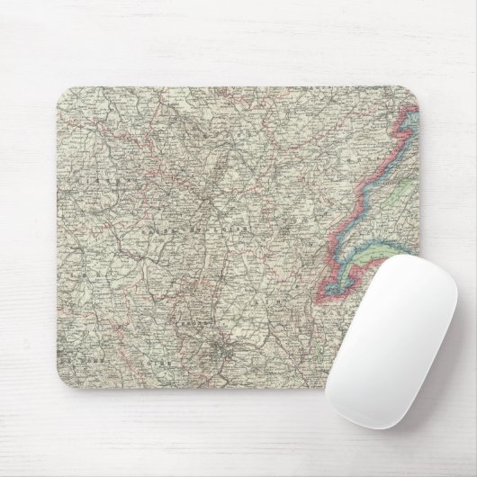 Ostfrankreich Mousepad (Mit Mouse)