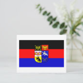 Ostfriesland-Flagge Postkarte (Stehend Vorderseite)