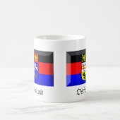 Ostfriesland Flaggen-Edelstein Kaffeetasse (Mittel)