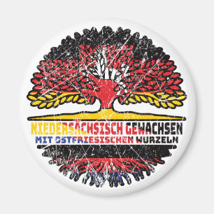 Ostfriesland Ostfriesisch Niedersächsisch Magnet