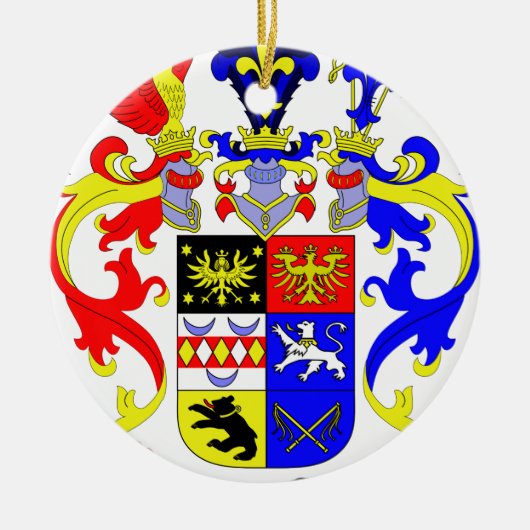 OstFrisia (Deutschland) Wappen Keramik Ornament (Vorne)