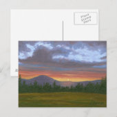 Ostgebirgslandschaftpostkarte burkes Vermont Postkarte (Vorne/Hinten)