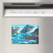 Ostgrönland Fjorde Magnet (In Situ (Geschirrspüler))