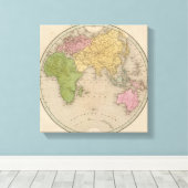 Osthalbkugel Leinwanddruck (Insitu (Holzboden))