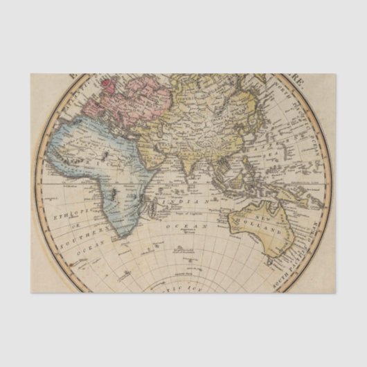 Osthemisphäre 9 2 seidenpapier (Vorderseite)