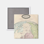 Osthemisphäre Europas Magnet (Vorderseite/Rückseite)