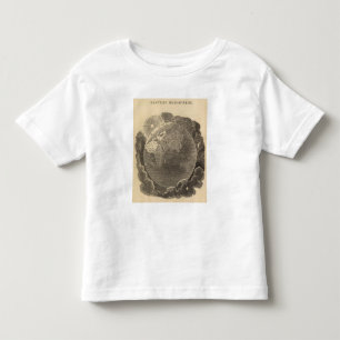 Osthemisphäre-Karte durch Goodrich Kleinkind T-shirt