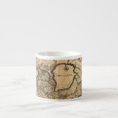 Osthemisphäre und Rom Espressotasse (Vorderseite)