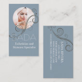 Östhetiker und Skincare Specialist, Salon & Wellne Visitenkarte (Vorne/Hinten)