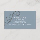 Östhetiker und Skincare Specialist, Salon & Wellne Visitenkarte (Rückseite)