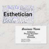 Östhetiker Visitenkarte (Vorne/Hinten)