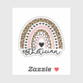 Östhetikerin, Schönheitspflege, neuer zugelassener Aufkleber (Blatt)