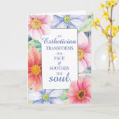 Östhetische Word Art Zitat mit großer Wasserfarbe Karte (Gelbe Blume)