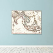 Ostindien 2 leinwanddruck (Insitu (Holzboden))