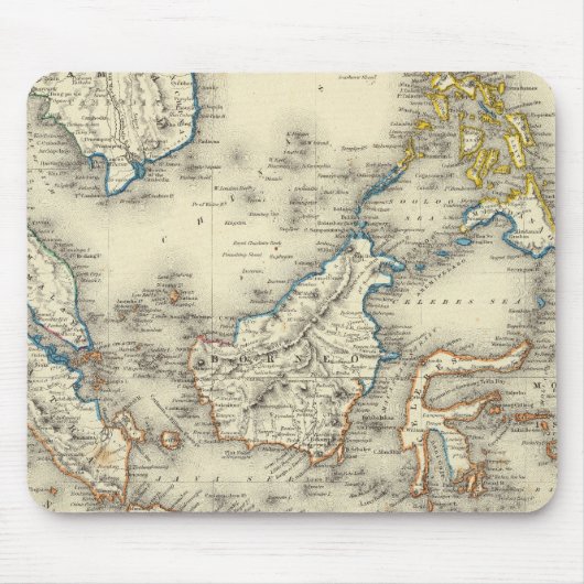 Ostindien 2 mousepad (Vorne)