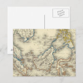 Ostindien 2 postkarte (Vorne/Hinten)