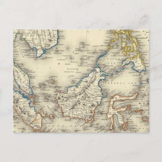 Ostindien 2 postkarte (Vorderseite)