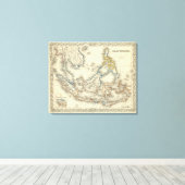 Ostindien 3 leinwanddruck (Insitu (Holzboden))