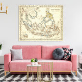 Ostindien 3 leinwanddruck (Insitu (Wohnzimmer))