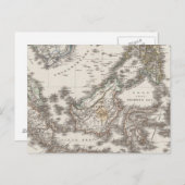 Ostindien 3 postkarte (Vorne/Hinten)