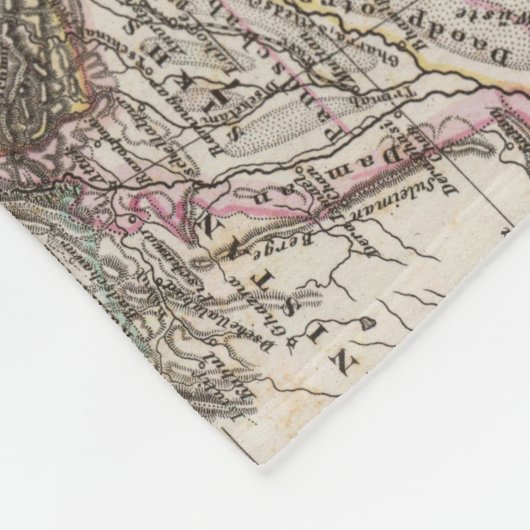 Ostindien Fleecedecke (Ecke)