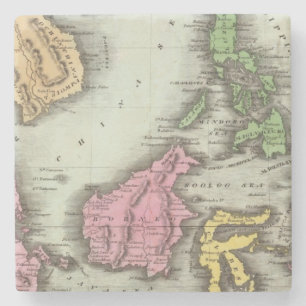 Ostindien-Inseln 2 Steinuntersetzer