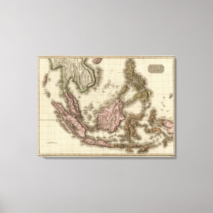 Ostindien-Inseln Leinwanddruck