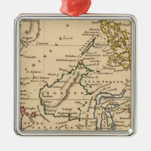 Ostindien-Inseln Ornament Aus Metall