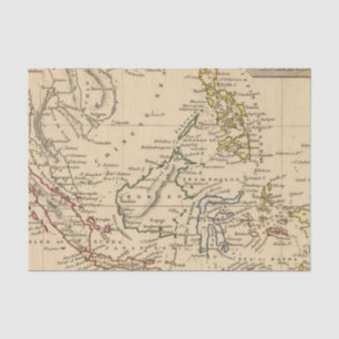 Ostindien-Inseln Seidenpapier