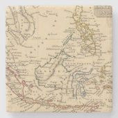 Ostindien-Inseln Steinuntersetzer (Vorderseite)