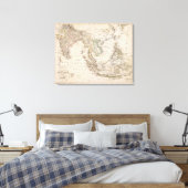 Ostindien Leinwanddruck (Insitu (Schlafzimmer))