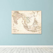 Ostindien Leinwanddruck (Insitu (Holzboden))