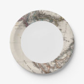 Ostindien Pappteller (Vorderseite)