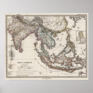 Ostindien Poster